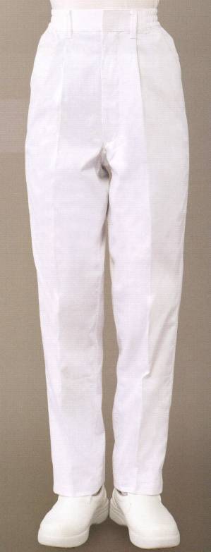 男性用 混入だいきらい 横ゴム・裾口ストレートパンツ(ポケット付/受注生産)